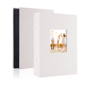 Grande capacità per l'anniversario di matrimonio in famiglia <span class=keywords><strong>Album</strong></span> di lino contiene <span class=keywords><strong>300</strong></span> <span class=keywords><strong>foto</strong></span> orizzontali <span class=keywords><strong>Album</strong></span> fotografico in tessuto 4x6 <span class=keywords><strong>300</strong></span> - Product Image 2