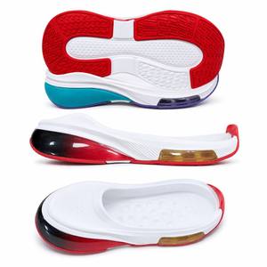 <span class=keywords><strong>Semelle</strong></span> de chaussure de sport à coussin d'<span class=keywords><strong>air</strong></span>, talon en nid d'abeille, fenêtre translucide, <span class=keywords><strong>semelle</strong></span> extérieure multi-zones, modèle OEM personnalisé 5+3, tendance jeunesse 2373 - Product Image 5