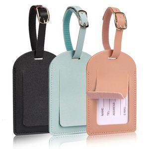 Print Initial Hot Selling Reasonable Price Silicone Luggage Tag Personalized Luggage Tags Pu Leather Luggage Tag Custom logo - Product Image 1