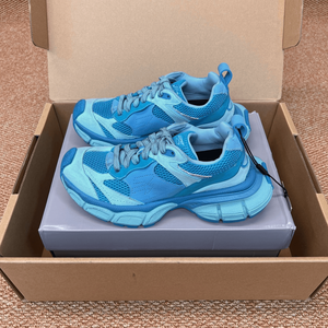 Zapatillas Deportivas Unisex Azules de Malla, Transpirables, con Cordones, Casuales, para Correr, Chopards - Product Image 1