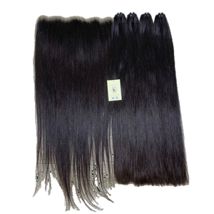 Extensiones de Cabello Humano Remy Vietnamita de Alta Calidad, Color Naranja, Doblemente Tramado a Máquina, Liso Natural, Todos los Colores - Product Image 3