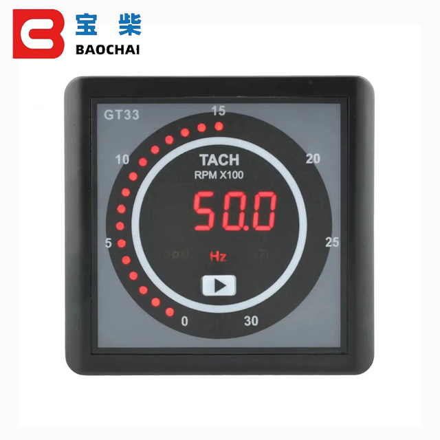 Digital RPM Speed Meter GT33 Tachometer for Diesel Generator Engine Control Panel Industrial Generator Parts