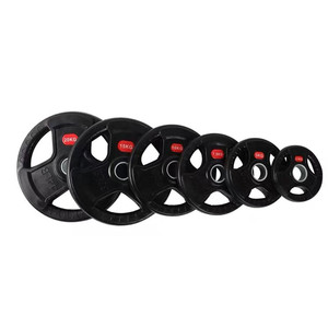 Lisglosports Fabricante de Discos de Pesas para Gimnasio, Discos de Hierro Fundido de 10 kg y 20 kg, Discos de Goma <span class=keywords><strong>con</strong></span> Tres Orificios para <span class=keywords><strong>Barra</strong></span>, en Venta - Product Image 3