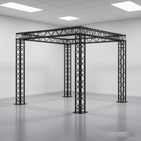 F34 290x290mm Treillis de toit en aluminium certifié TUV pour éclairage de scène, idéal pour la location d'événements et concerts en extérieur