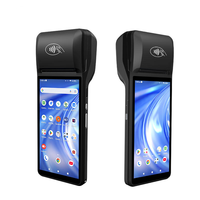 Terminal de point de vente Android 13 de 5,5 pouces avec NFC, 3G, 4G, Bluetooth, WiFi pour la commande en restaurant, système mobile de vente au détail, terminal portable tout-en-un