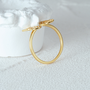 Anillo Ajustable de Plata de Ley S925 con Diseño de Mariposa CANNER 2023, Anillo Apilable con Alas de Mariposa Huecas para Mujeres y Niñas - Product Image 3