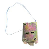 YH1151 Serrure d'armoire de casier numérique intelligente Nouvelle conception en alliage de zinc ronde temporisée Serrure sûre Porte d'empreintes digitales et clé Manière de déverrouillage