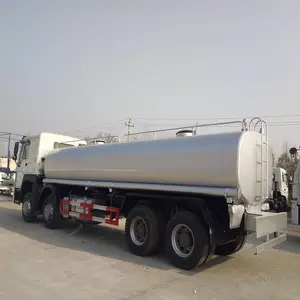 SINOTRUK HOWO 8x4 RHD 30m3 스테인리스 알루미늄 합금 유조선 연료 트럭 디젤 연료 저장 탱크 기름 연료 보충 트럭