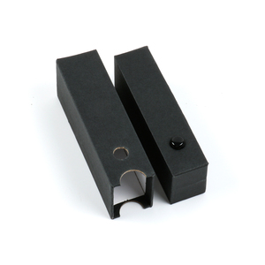 Scatola per cassetto a cartuccia in cartone di carta riutilizzabile nera stampata personalizzata scatola resistente ai bambini con inserto in schiuma - Product Image 3