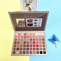 L70 Palette de fards à paupières hautement pigmentés de meilleure qualité ombre à paupières nude matte palette de fards à paupières de maquillage en gros