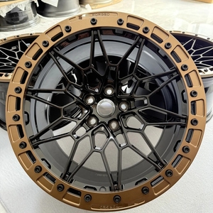 ล้อฟอร์จ SHIN แบบปรับแต่งพิเศษ 6061-T6 ดีไซน์ Bead Lock รุ่น 826M ขนาด 5x120 5x112 สำหรับ BMW M2 M3 M4 G80 G87 G81 ซีดาน - Product Image 1