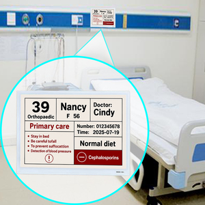 11.6 Inch 3-Color Reusable Slim E-Ink Epaper <b>Display</b> Abs Plastic Electronic Door Sign Office Hospital App One Click Change - Product Image 1