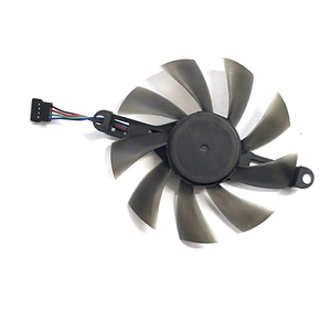 Ventilador de tarjeta gráfica GPU Cooler 85MM 6600M para AMD AFOX Radeon RX <span class=keywords><strong>580</strong></span> <span class=keywords><strong>2048SP</strong></span> para colorido GTX1070ti GAMING VGA reemplazar - Product Image 5