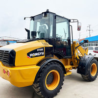 Radlader-Hersteller CE EPA Dieselmotor Mini-Kompaktlader 4WD Traktor Frontlader Kleine Kompakte Raupenlader