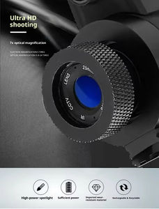 Monocular de Visión Nocturna de Alta Resolución 1-3X, 320x240, Objetivo de 32 mm, Distancia Visual de 200 m, Accesorio para Visor de Cabeza - Product Image 6