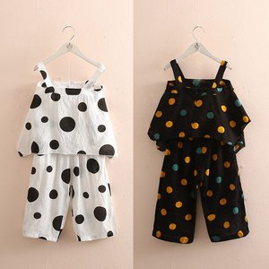 Vêtements pour tout-petits, t-shirts de musculation et pantalons palazzo, ensemble de vêtements de sport Karachi pour enfants - Product Image 3