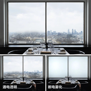 ฟิล์มกระจกหน้าต่างไฟฟ้า pdlc อัจฉริยะสามารถเปลี่ยนความเป็นส่วนตัวได้ปรับแต่งได้สำหรับห้องน้ำห้องนั่งเล่นห้องน้ำหน้าต่างห้องน้ำ - Product Image 6