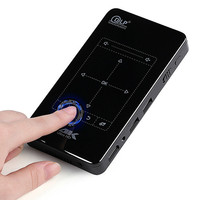 Projecteur intelligent portable DLP P09-II Mini Mobile HD 1080P 4K Android 9 pour cinéma maison avec batterie intégrée (2 heures) et Wi-Fi double bande