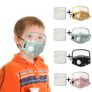 <span class=keywords><strong>Mascarilla</strong></span> facial para niños anti-smog Protección <span class=keywords><strong>de</strong></span> algodón <span class=keywords><strong>mascarilla</strong></span> facial desmontable integrada - Product Image 1
