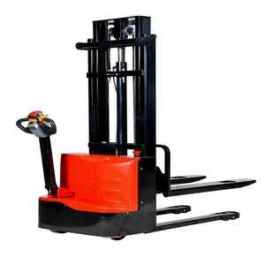 รถยกพาเลทไฟฟ้า APCOM 2 ตัน ยกสูง 2.5 ม. 3 ม. 3.5 ม. แบบเดินตาม สำหรับคลังสินค้า - Product Image 1