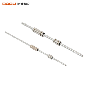 Độ chính xác cao Thiết kế vòng bi tuyến tính loạt trục mang tuyến tính 8mm với đai ốc - Product Image 1