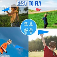 Kit de Avión de Papel RC para Armar - Juguete Educativo STEM para Escuelas y Campamentos |   Compatible con OEM/ODM