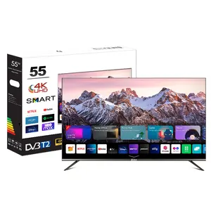 WebOs טלוויזיה 55 אינץ Ultra HD 4k LED טלוויזיה שוליים 55 אינץ חכם טלוויזיה טלוויזיה