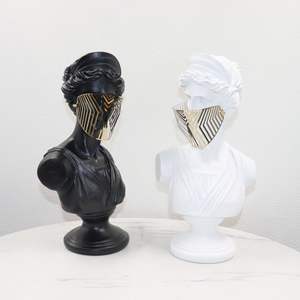 Escultura Decorativa de Mitología Griega en Fibra de Vidrio Estilo Pop Art, Busto de David, <span class=keywords><strong>Venus</strong></span>, Máscara, Estatuilla, Estatua, Busto de <span class=keywords><strong>Venus</strong></span> - Product Image 6