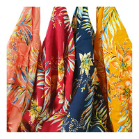 Tissu en viscose rayonne Challis tissé 30S 32S 45S, fabricant de tissu en viscose, tissu en rayonne 100% filé imprimé
