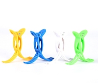 Clip à légumes à cinq griffes, cage à œufs de caille standard, PP écologique, haute qualité, coloré, toucher doux, ressort robuste