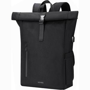 Free Sample Wholesale High Quality Roll Top Unisex Lightweight Travel Casual Sports Custom Logo <b>Computer</b> Laptop <b>Backpacks</b> - Product Image 4