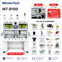 Machine de collage Minster MT-B100 ACF TAB COF pour la réparation des panneaux d'écran LCD LED TV