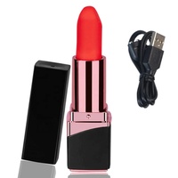 Mini rouge à lèvres vibrateur 10 vitesses balle vibrant G Spot Clitoris stimulateur masseur femme masturbateur adulte Sex Toys pour femmes