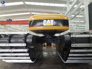 TERNE Excavatrice sur chenilles amphibie, Véhicule tout-terrain pour zones humides, en promotion, avec moteur et roulement - Product Image 2