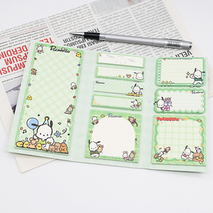 Dễ thương pochacco dán notepad văn phòng phẩm Cô Gái Văn phòng phẩm mới dễ thương Anime tiện lợi cuốn sách lưu ý cuốn sách - Product Image 1