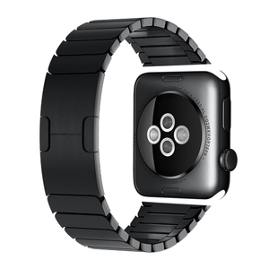 2020 de acero inoxidable de lujo <span class=keywords><strong>Apple</strong></span> <span class=keywords><strong>Watch</strong></span> banda de <span class=keywords><strong>Metal</strong></span> 44mm 40mm para reloj <span class=keywords><strong>Apple</strong></span> <span class=keywords><strong>Watch</strong></span> banda <span class=keywords><strong>Correa</strong></span> negro de plata - Product Image 5