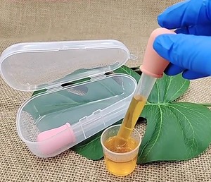 Pipettes liquides transparentes de 5ml Pipettes en silicone et en plastique <span class=keywords><strong>Pipette</strong></span> de transfert de médicaments avec outils de mesure à pointe d'ampoule pour les enfants - Product Image 3