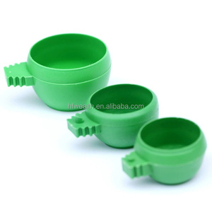 <span class=keywords><strong>Mini</strong></span> colgante tipo pájaro loro comida agua cuenco alimentador plástico palomas pájaros jaula bebedero cuenco - Product Image 2