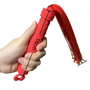 Groothandel BDSM siliconen flogger volwassenen orgasme zweep bondage set met seksuele flirt tools - Product Image 3