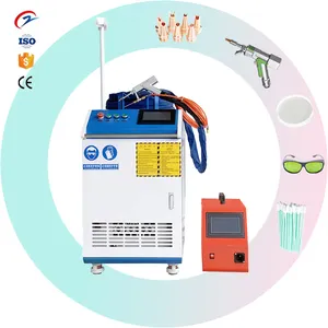 Máquina de solda a laser 3 em 1, fibra de metal soldador de alta velocidade