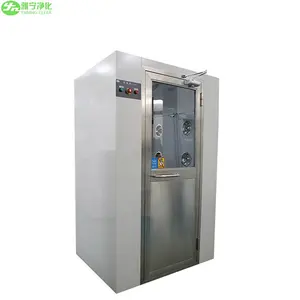 Yaning gmp equipamento eletrônico padrão de limpeza do ar, quarto limpo modular personalizado chuveiro de ar