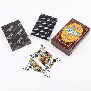 <span class=keywords><strong>32</strong></span> PCS Arabie Saoudite Baloot Logo Personnalisé Étanche Anti-Pause 100% PVC <span class=keywords><strong>Cartes</strong></span> De Poker Avec Boîte En Fer Blanc Personnalisée - Product Image 6