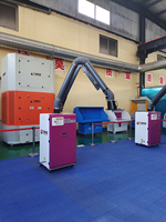 Système d'extraction des gaz de soudage pour aspirateur industriel électrique personnalisable, bras de support flexible, nouveau tuyau de 3000 mm, 150 mm