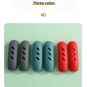 Zenidoo L-316 2Pcs/Set Eco-Friendly Heat Insulation Pan Anti-Scalding Handle Pot Silicone Hot <b>Wrap</b> Heat Resistance <b>Kitchen</b> - Product Image 5