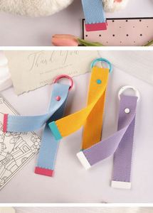 Color Keychain Streamer Diy Hand-3.2cm Cloth Strip Personality Contrast Color Backpack Pendant Luggage Streamer Cloth Sticker - Product Image 4