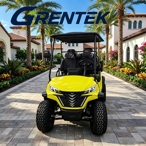Carrito de Golf Eléctrico de 4 Plazas Todoterreno con Batería de Litio, Iluminación LED de Alta Velocidad, Alcance de 70-90 km para Caminos No Públicos - Product Image 4
