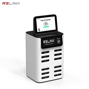 12-slot pos-enabled chia sẻ ngân hàng điện Docking Station - NFC cho thuê & sạc nhanh cho các cửa hàng bán lẻ & địa điểm công cộng - Product Image 1