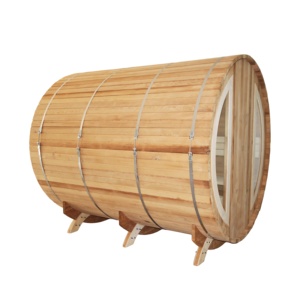 Joli <span class=keywords><strong>sauna</strong></span> à baril <span class=keywords><strong>sauna</strong></span> extérieur baril de cèdre rouge saunas à vapeur en pin blanc - Product Image 6