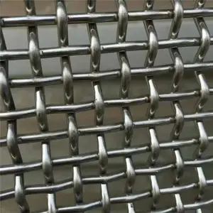 Crimped Wire Mesh For Mining Application Sand Screen Wire Mesh