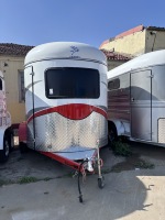 Remorque à chevaux à double essieu galvanisée à chaud avec freins électriques, dispositif anti-déconnexion, fabrication sur mesure disponible